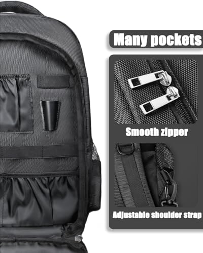 Barber Supplies Backpack for Clippers and Supplies, Barber Bag for men3