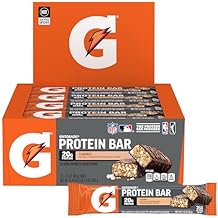 Gatorade Whey Protein Recover Bars, Smores, 12 CountPack of 1