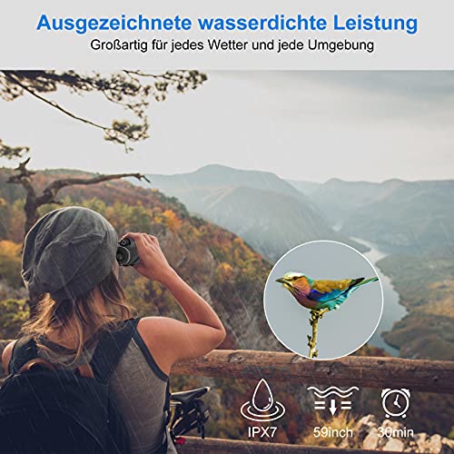Monokular Teleskop, 12X50 HD Handheld Fernrohr mit Smartphone Halter Einstellbar Stativ, Hochleistungs Starscope… – Bild 7