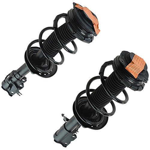 Image of TRQ Front Driver and Passenger Side Strut and Spring Assembly Set Compatible with 08-12 Nissan Rogue
