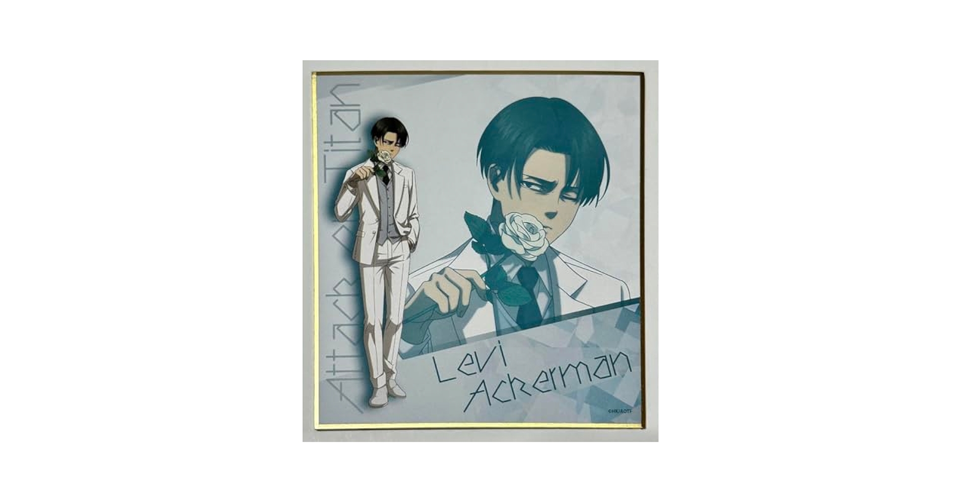 進撃の巨人 色紙 海　カラオケの鉄人　リヴァイ　9点 進撃の巨人 色紙 海 カラオケの鉄人 リヴァイ 9点 Amazon.co.jp