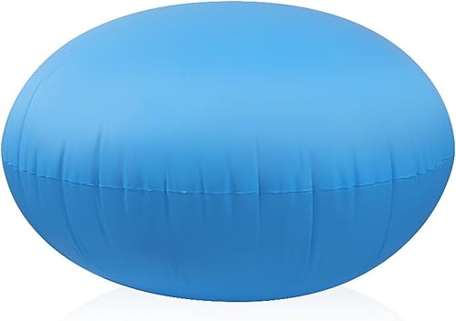 Pool Pillow for Above Ground Pools 4ft Inflatable PVC Round Pool Cover Floats for Winter Pillow