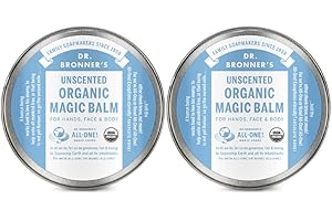Dr. Bronner's Organic Magic Balm (Baby Unscented, 2-Pack)