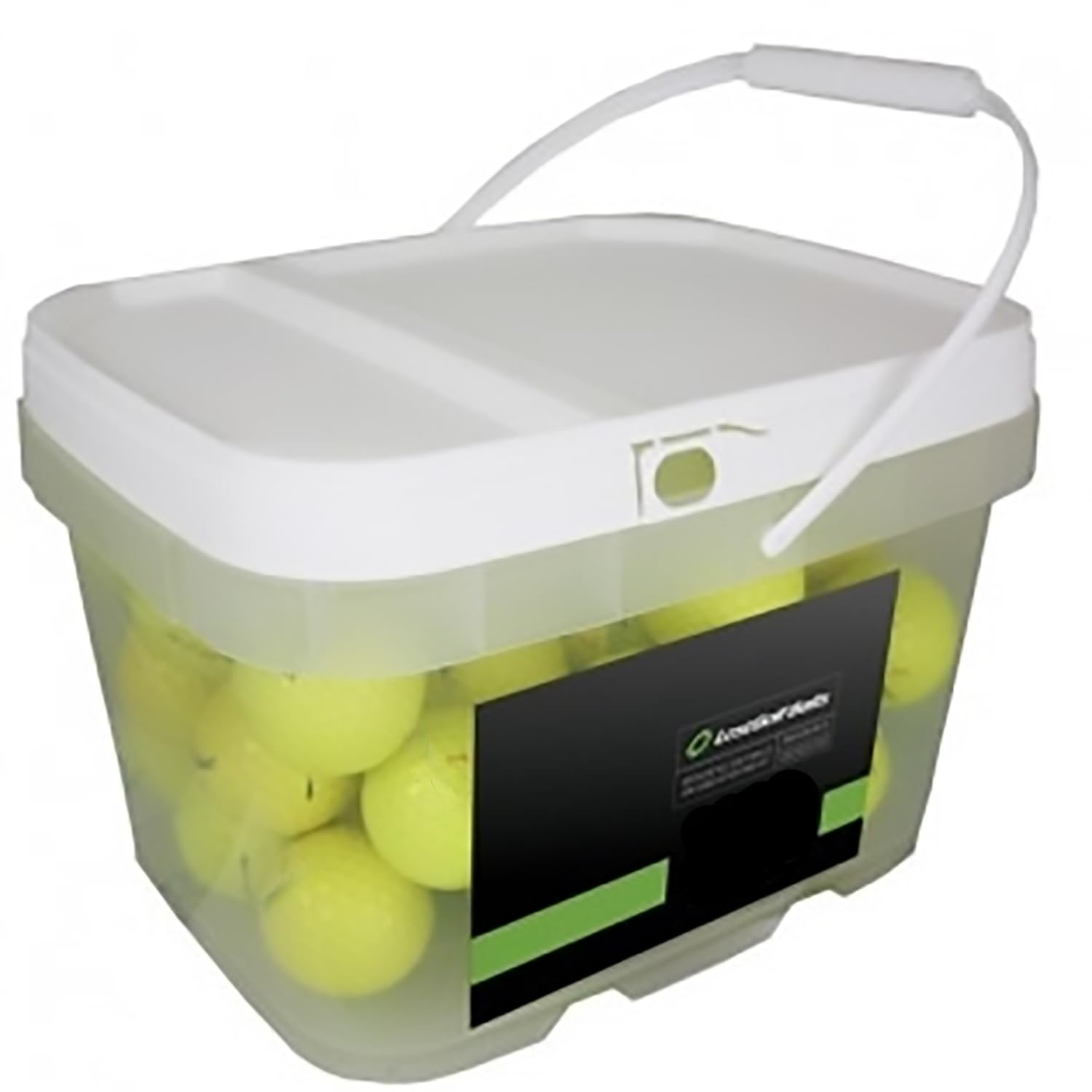LostGolfBalls - 24 gelbe Golfbälle e6 in perfektem Zustand, recycelte Golfbälle, AAAAA-Qualität, Gelb