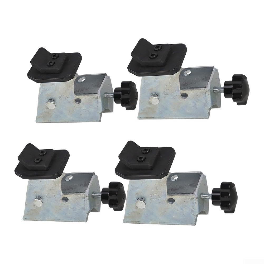 Universelles Motorrad Reifenwechsel Adapter Set, | 4 Klemmbacken 44mm Backenbreite für Wuchtmaschine, Robustes Eisenzubehör mit Rutschfesten Pads für ATV Scooter für e-bike