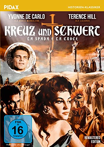 Kreuz und Schwert - Remastered Edition (La spada e la croce) / Historienfilm mit Yvonne De Carlo und Terence Hill über das Lebe - Mehr Infos/Bestellen