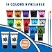Bowitzki 14 Colors Face Body Paint Set Cream Makeup 20ml Water Based Face Painting Special Effects For Adults Halloween Christmas Party Stage Cosplay 0.7OZ Each