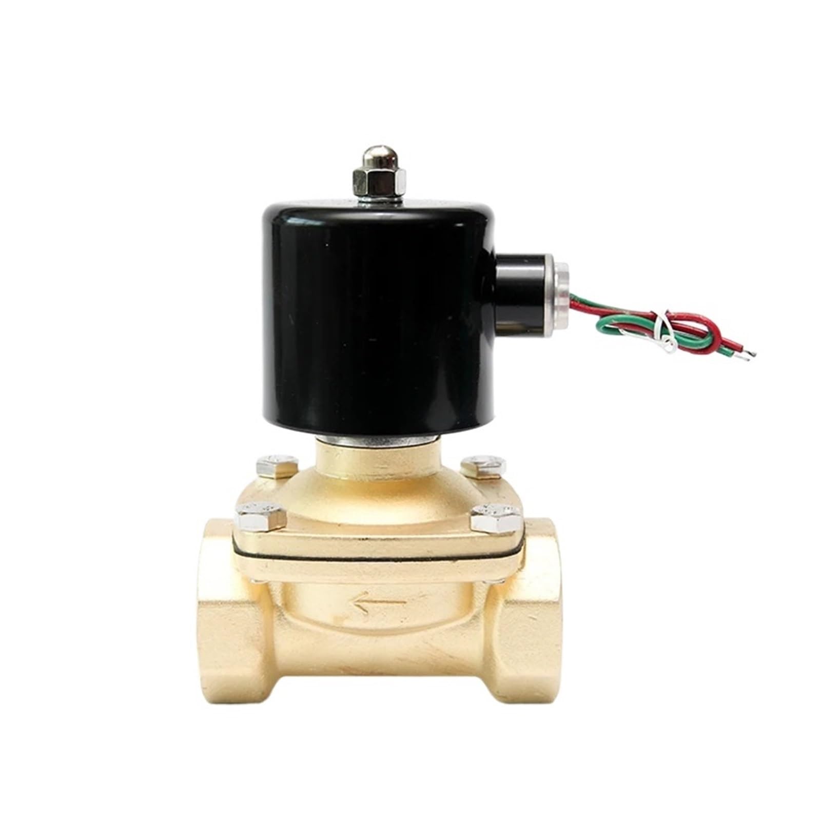 Électrovanne à action directe en laiton 12V avec membrane EPDM étanche 1 1/2"