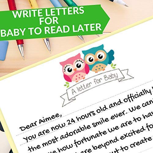 Baby Memory Book for First Year to Five, Record Each Milestone from Your Child in a Keepsake Journal, for Boys and Girls, Modern Photo Album and Baby Shower Guestbook, with 20 Baby Monthly Stickers