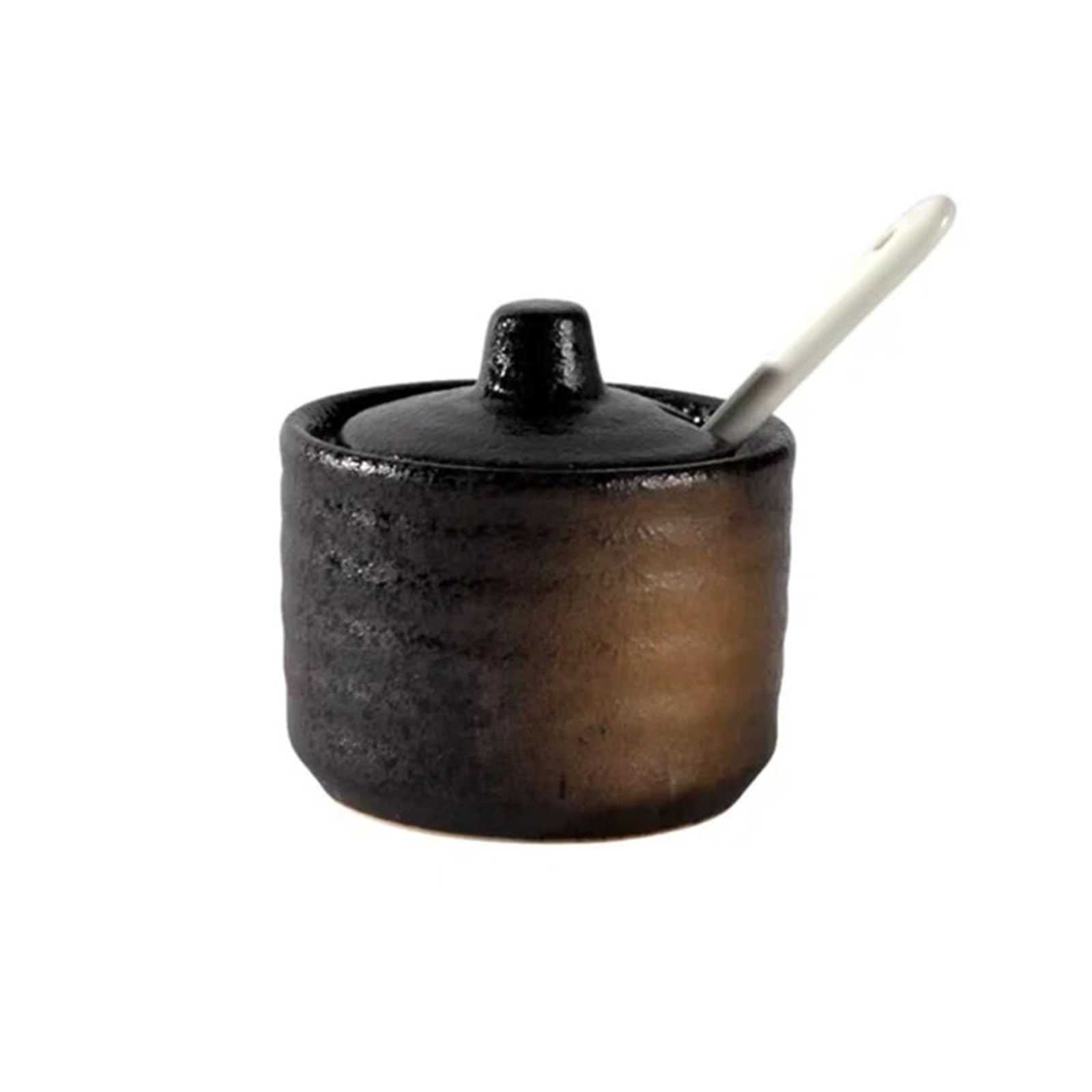 WSQHAO 3Pcs Ceramic Seasoning Bottle for Condiment