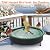 Yiabivo 2 in 1 Heated Bird Bath for Outdoors for Winter,100W Bird Bath Heater with Thermostatically Controlled?Heated Bird Bath for Deck Railing for All Seasons Outdoor Garden Yard Patio Lawn(Green)