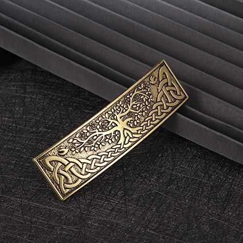 Amaxer Vintage Viking Barrettes For Women Girls Celtic Ancient Nordic Odin'S Raven Hair Clips For Thick Thin Hair Vintage French Hair Clips Hair Styling Accessories thumb #5