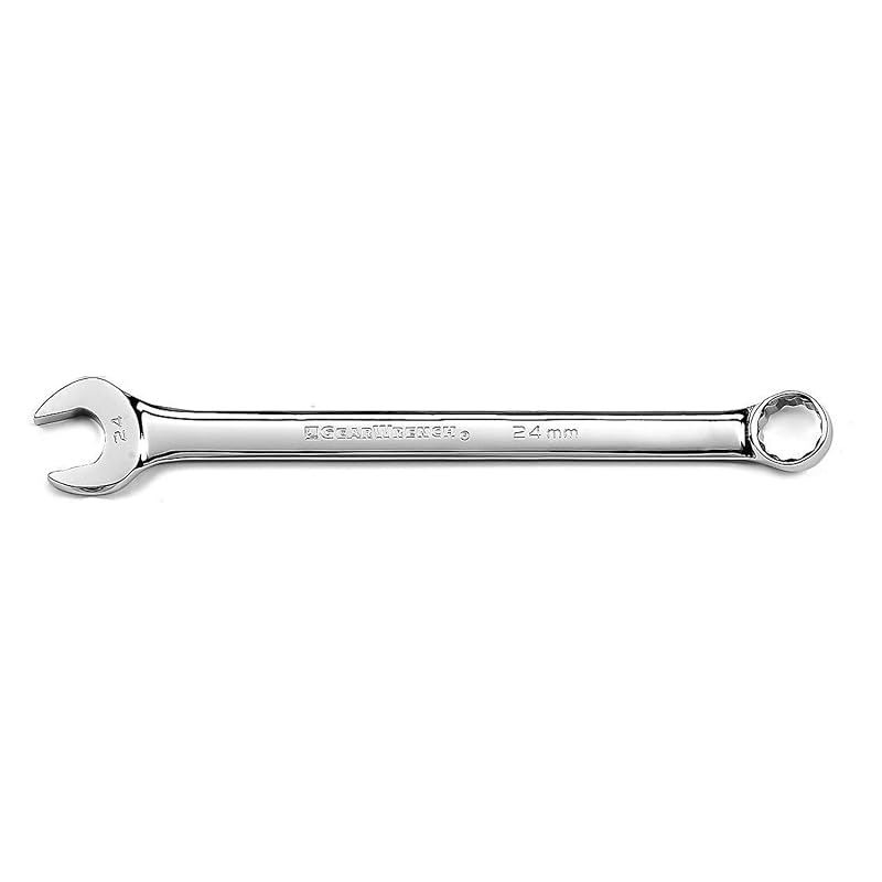 Chave combinada métrica GEARWRENCH 24 mm, 12 pontos, haste longa 81742