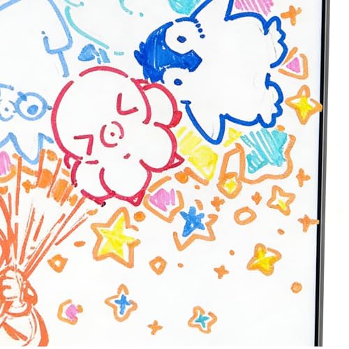 Pizarra de notas LED infantil para hacer garabatos y colorear en la mesa de noche 6