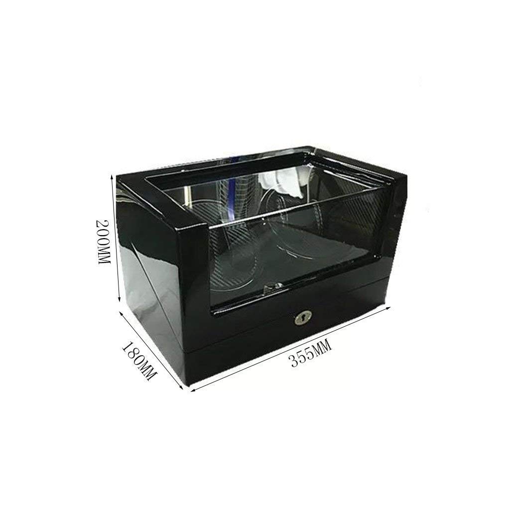 FENOKD Watch Winders Watch Winder Boxes 4+0 Motor Electric Rotation Ekkometer Automatic Mechanical Watch Winder Watch Winder Watch Box