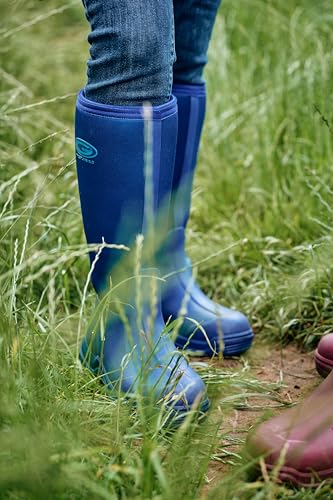 Grubs Frostline Damen-Neopren-Klassikstiefel, 5 mm isolierte, wadenhohe Schuhe, wasserdichte lange Gummistiefel, bequeme Schuhe mit TRAX™-Grip, Outdoor-Stiefel für kaltes Wetter von -20 °C bis +20 °C