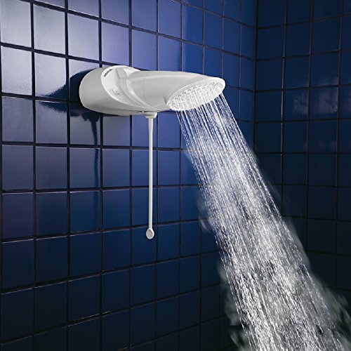 Chuveiro Elétrico Top Jet Turbo Eletrônico 7500w 220v Branco
