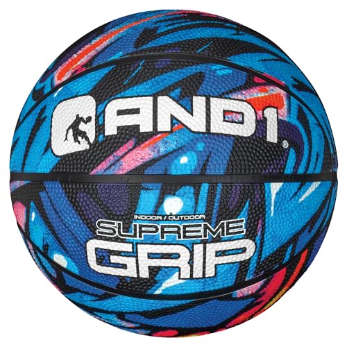 Image of AND1 Mini Basketball Pack Set for Kids (Deflated w /Pump Included): - 7-Inch Premium Youth Size Basketballs, Easy to Grip