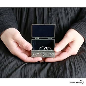 Amazon｜[silver KYASYA]アンティーク調 ジュエリーボックス