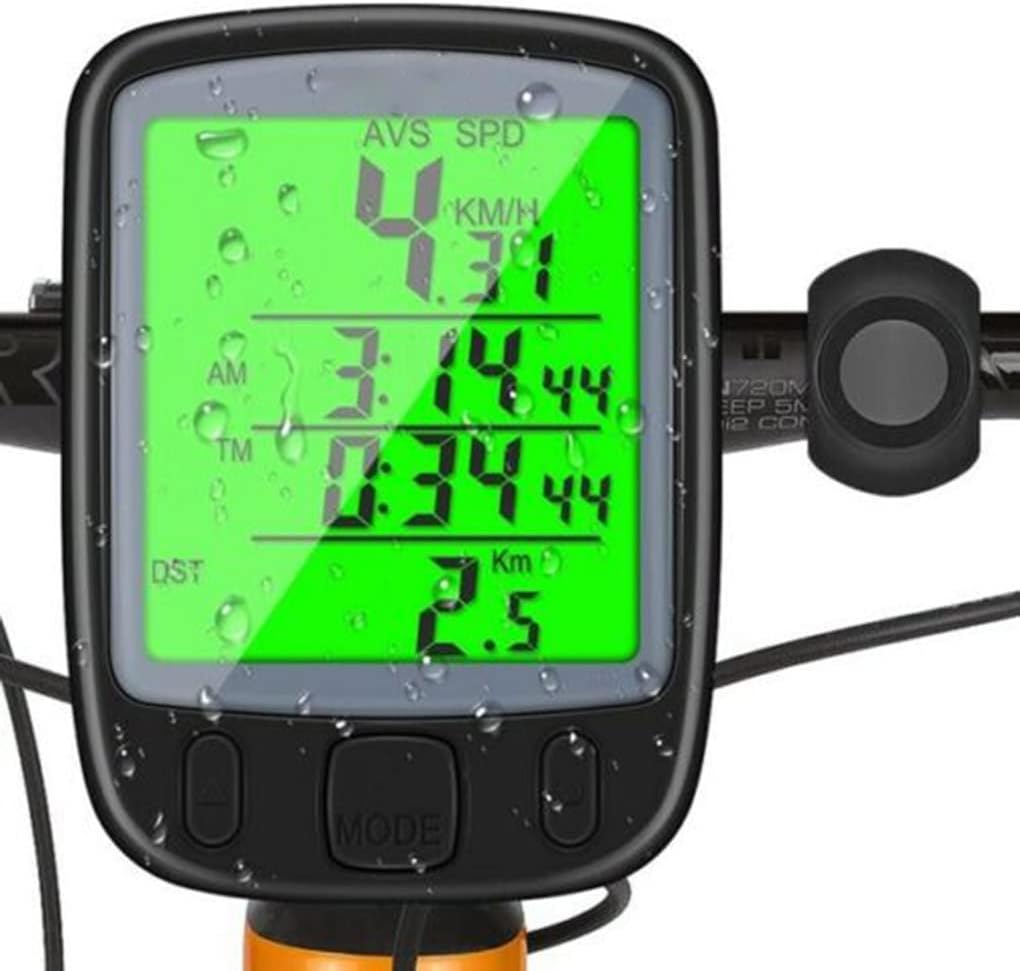 SKEIDO Wired Waterproof Bike Speedometer Backlight Odometer Stopwatch Bike accessories