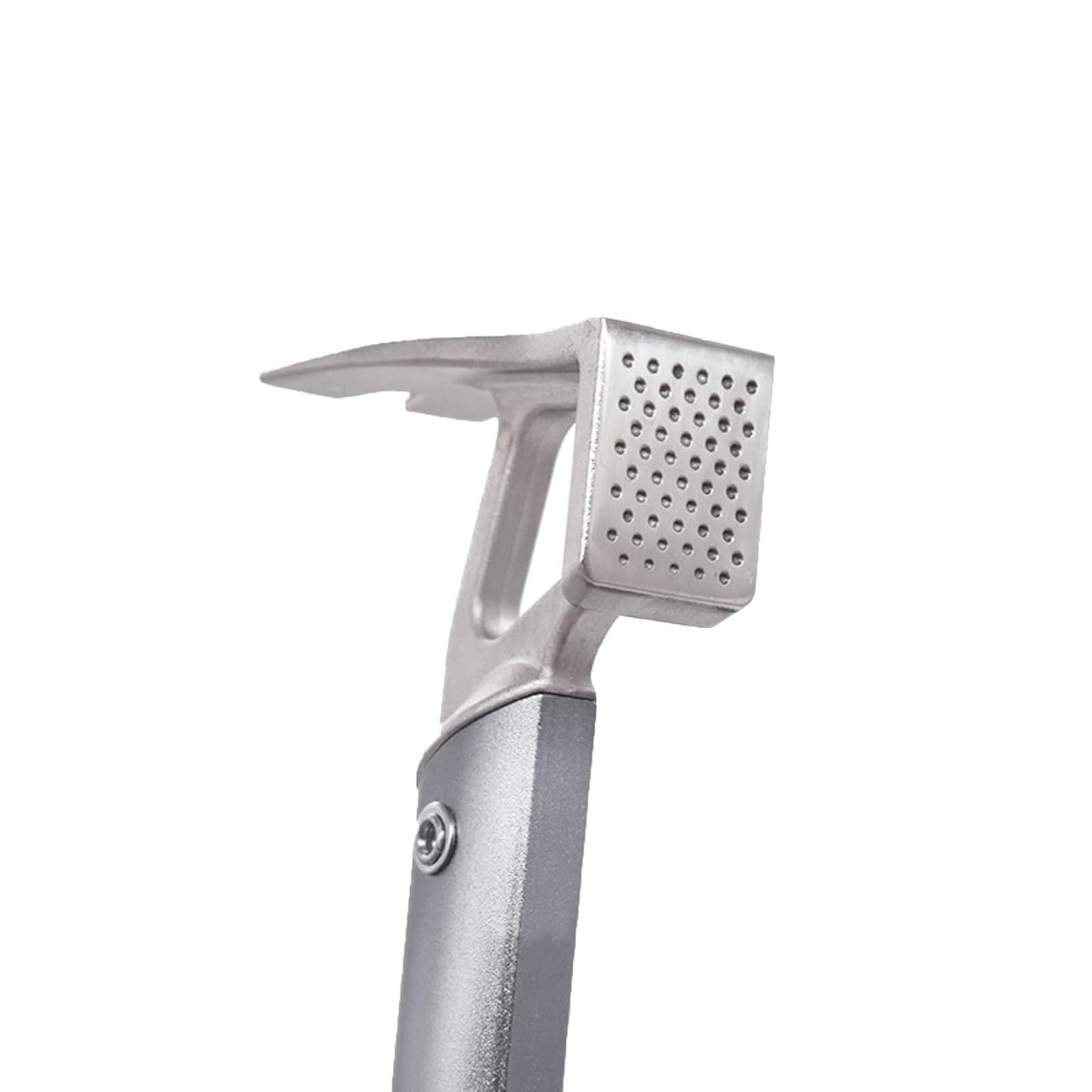 Tent Stake Hammer, Camping Hammer, Tent Stake Remover, Multifunctional Tent Hammer Tent Accessories for Hiking Backpacking Gardening, 30cm, Gray 1PCS