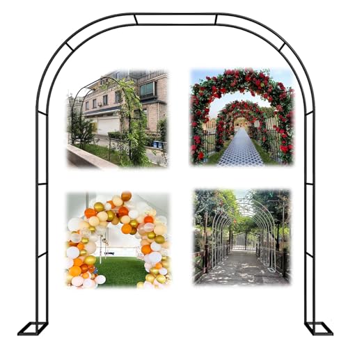 Arche de jardin en fer pour rosiers et terrasses fleuries