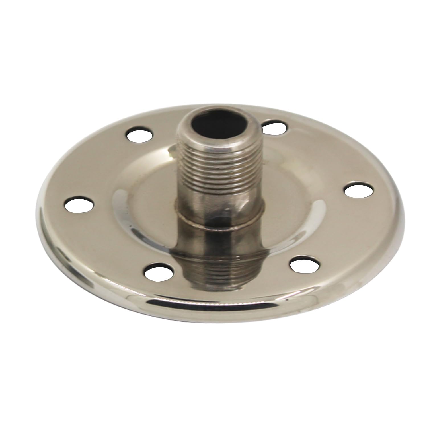 Flangia membrana flangia di ricambio per vaso di espansione autoclave idrosfera serbatoio gruppo di pressurizzazione sanitaria (155X32mm Acciaio inox)