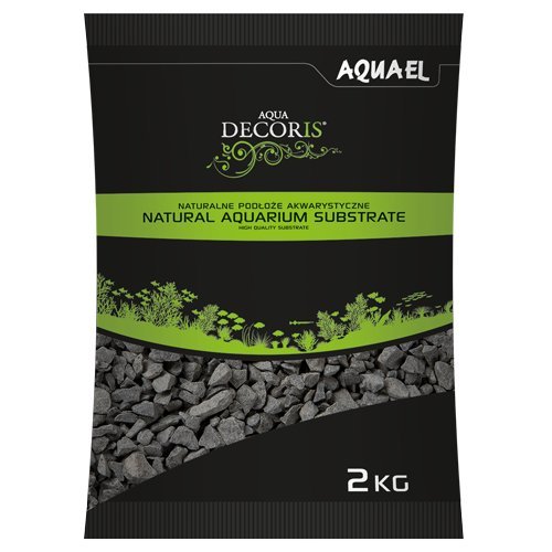 AQUAEL - Gravilla de basalto 2 – 4 mm – Bolsa de 2 kg