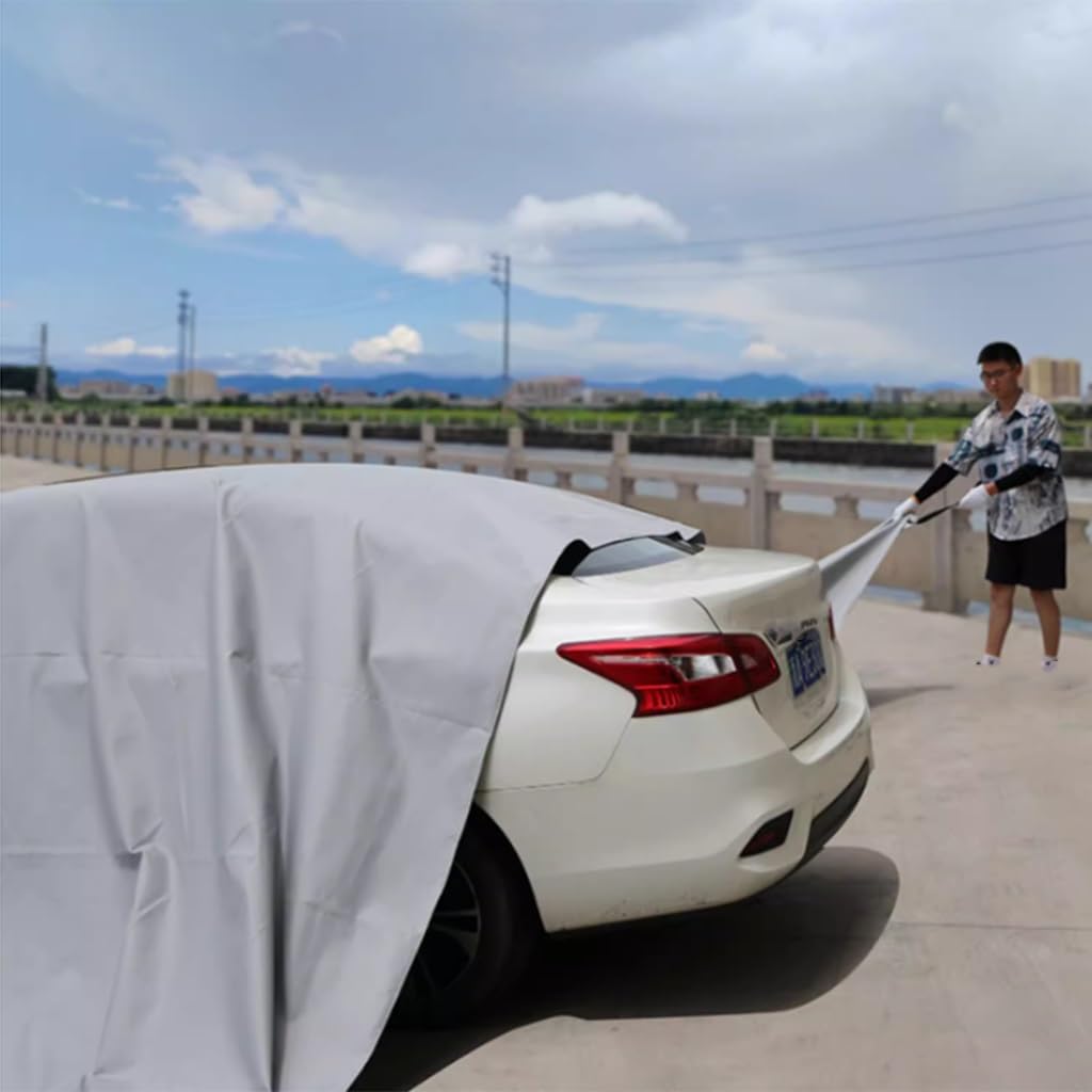 Manta de Soldadura ignífuga, Manta ignífuga para vehículos, Resistente a Altas temperaturas, tamaño Personalizado de 6 x 8 m, Ideal para estacionamientos y protección de vehículos.