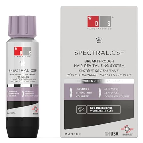 Miniatura 4 de DS Laboratories Revita - Juego de champú y acondicionador Spectral. Suero capilar CSF, champú y acondicionador engrosante y suero para el