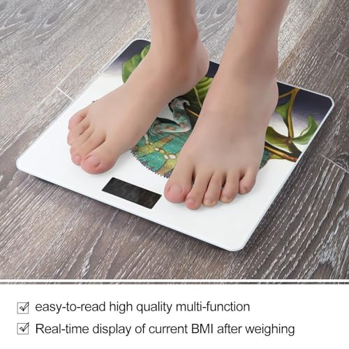 Báscula digital de baño Chameleon con vidrio templado miniatura 5