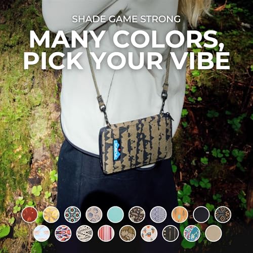 Image of KAVU Go Time Bi-Fold Crossbody Wallet with Rope Strap