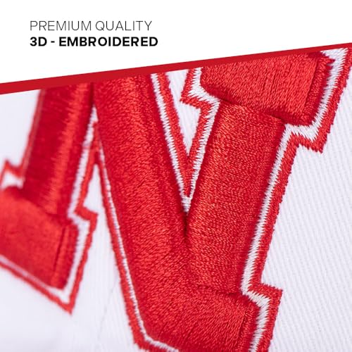 Gorra bordada ajustable University of Nebraska miniatura 3