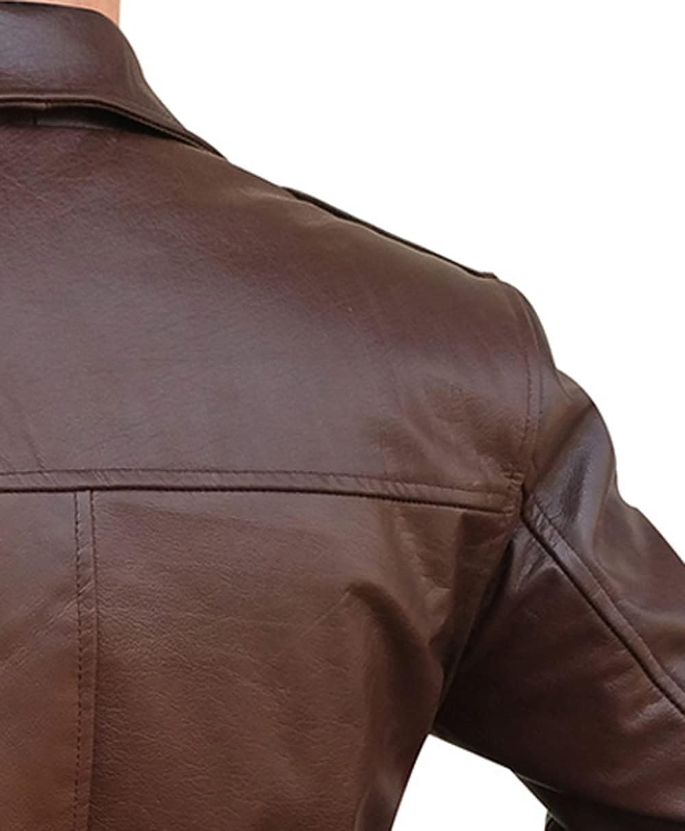 Lightweight Bomber Jacket Men Casual - Mens Vintage Leather Jackets Lambskin