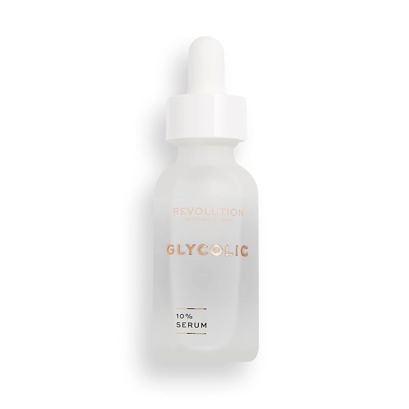 Sérum Revolution Skincare London com Ácido Glicólico 10% AHA, 30 mL
