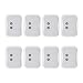MotherMed Premium Wireless Replacement Electrode Pads for TENS Units 8 Square Pack Pads for EMS TENS Massager