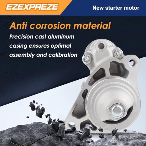 Image of Ezexpreze 17950 New Starter 3.7L 4.7L for Dodge Dakota /Ram 1500 2006-2010, for 3.7L Durango 2006-2009, for Ram 1500 2011-2013, for Dakota 2011, for Mitsubishi Raider 2006-2009, 428000-3051 410-52233