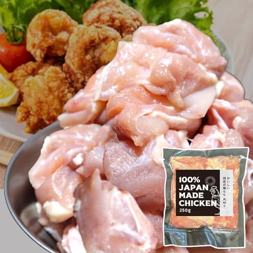 家計応援! 【国産 豚肉&鶏もも肉 小分けパック】 鶏もも肉 250g×12パック | 豚こま切り落とし&鶏もも角切り | 冷凍保存 非常食 高たんぱく 一人暮らし 簡単調理に便利!