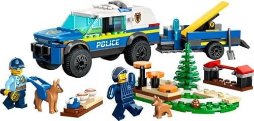 Lego 6425823 City Mobile Police Dog Training 60369, Suv Toy Car With Trailer, Obstacle Course And Puppy Figures, Animal Playset thumb #3