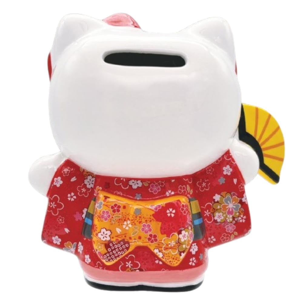 Amazon.co.jp: 寺子屋(Telacoya) 貯金箱 ハローキティ 日本人形