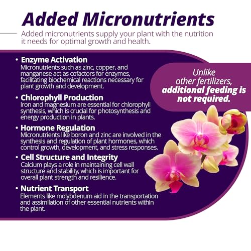 Image of Jack's Classic 3-9-6 Orchid Bloom Booster Liquid Plant Food with Micronutrients, 8 fl. oz.