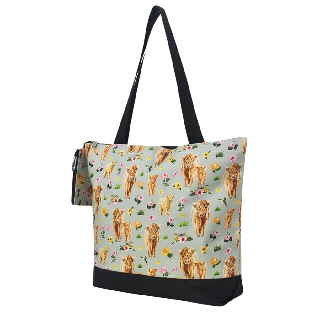 NGIL Medium Canvas Tote Bag with Coin Purse