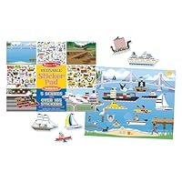 Melissa & Doug - Reusable Sticker Pad - Vehicles