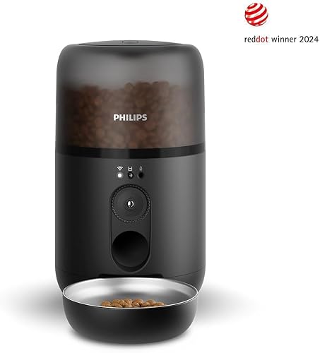 Philips Pet Series Smart Feeder with Camera, Motion Detection, Schedule Meals, Refill notification, Anti-clogging Technology, Fresh Food, Easy to Clean, App connectivity (PAW5320/02) - 2