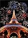 Bricolage diamant broderie tour Eiffel diamant peinture ronde scénique diamant mosaïque décor à la maison diamant peinture A4 40x50 cm