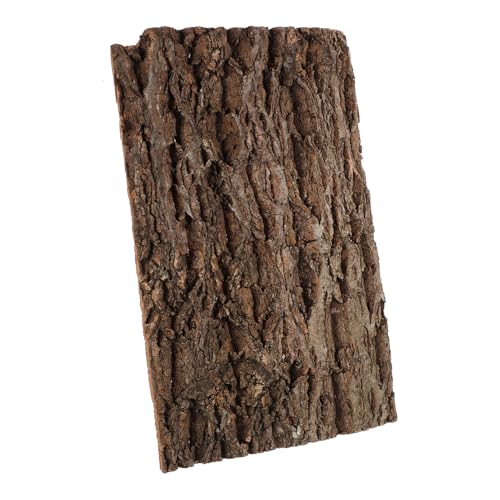 BESTonZON Cork Bark Terrarium Background for Reptiles Climbing Mat Decor Natural Aesthetic for Turtle Tanks Durable Reptile Supply for Aquariums Habitats
