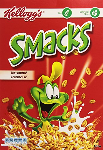  Kellogg's SMACKS Céréales le Paquet 400 g