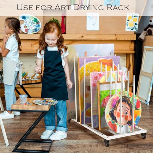 Image of Art Canvas Storage Rack