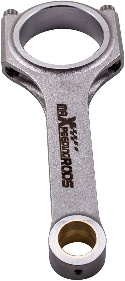 maXpeedingrods Connecting Rods 1.8T Engine for VW Golf MK4 Passat for Audi A3 A4 A6 TT with 5/16" ARP 2000 Bolts 19mm (Tapered Small End)