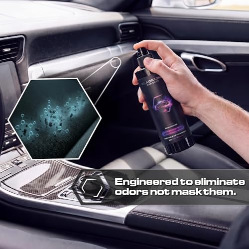 Image of Blackline Car Care - JDM Squash Car Air Freshener Spray, Premium Odor Eliminator for Cars, Trucks, RVs, SUV, or Home Use - 8 fl OZ - Air Freshener - JDM Squash Spray